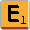 Lettre E